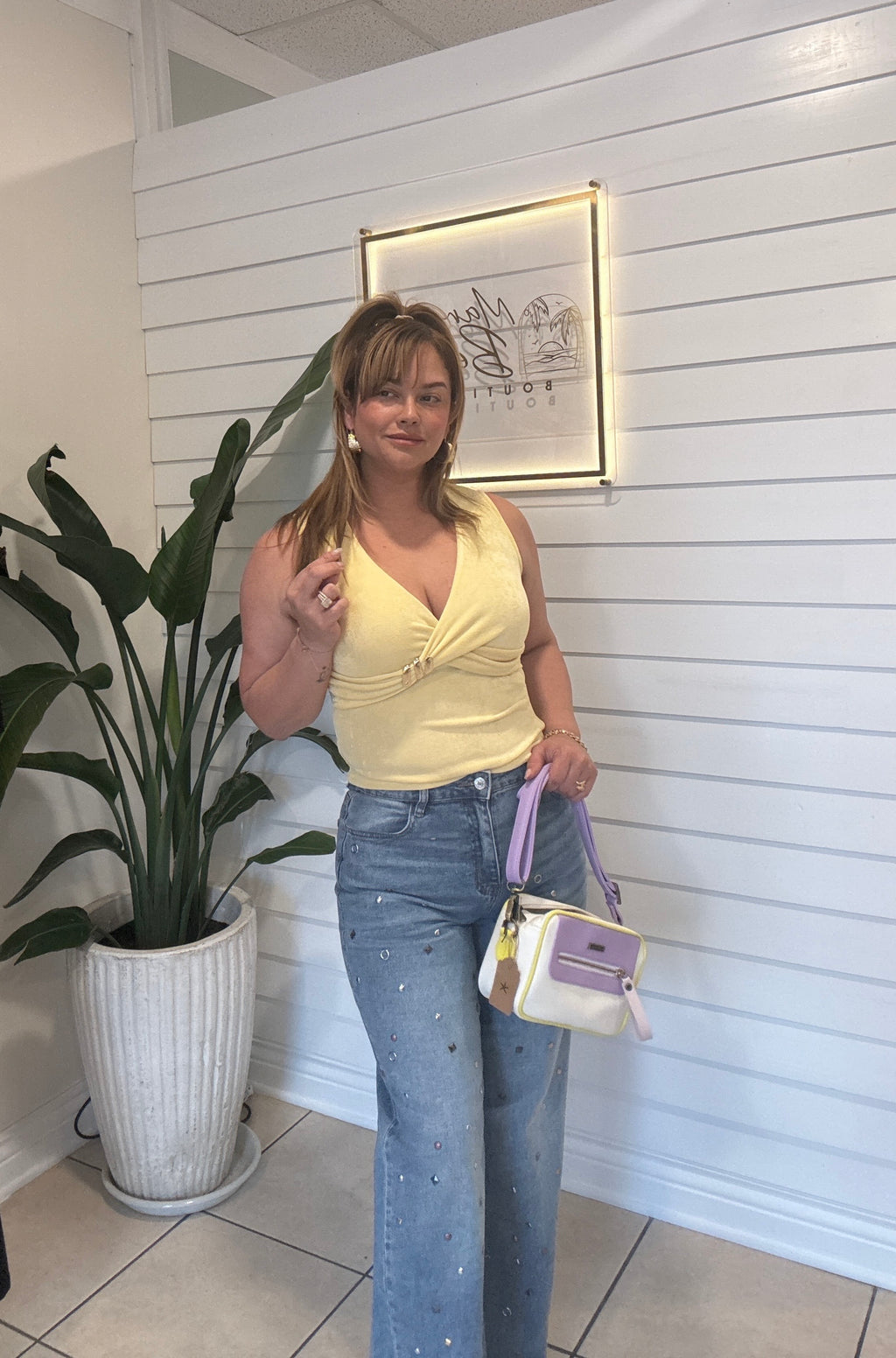 Yellow Blouse