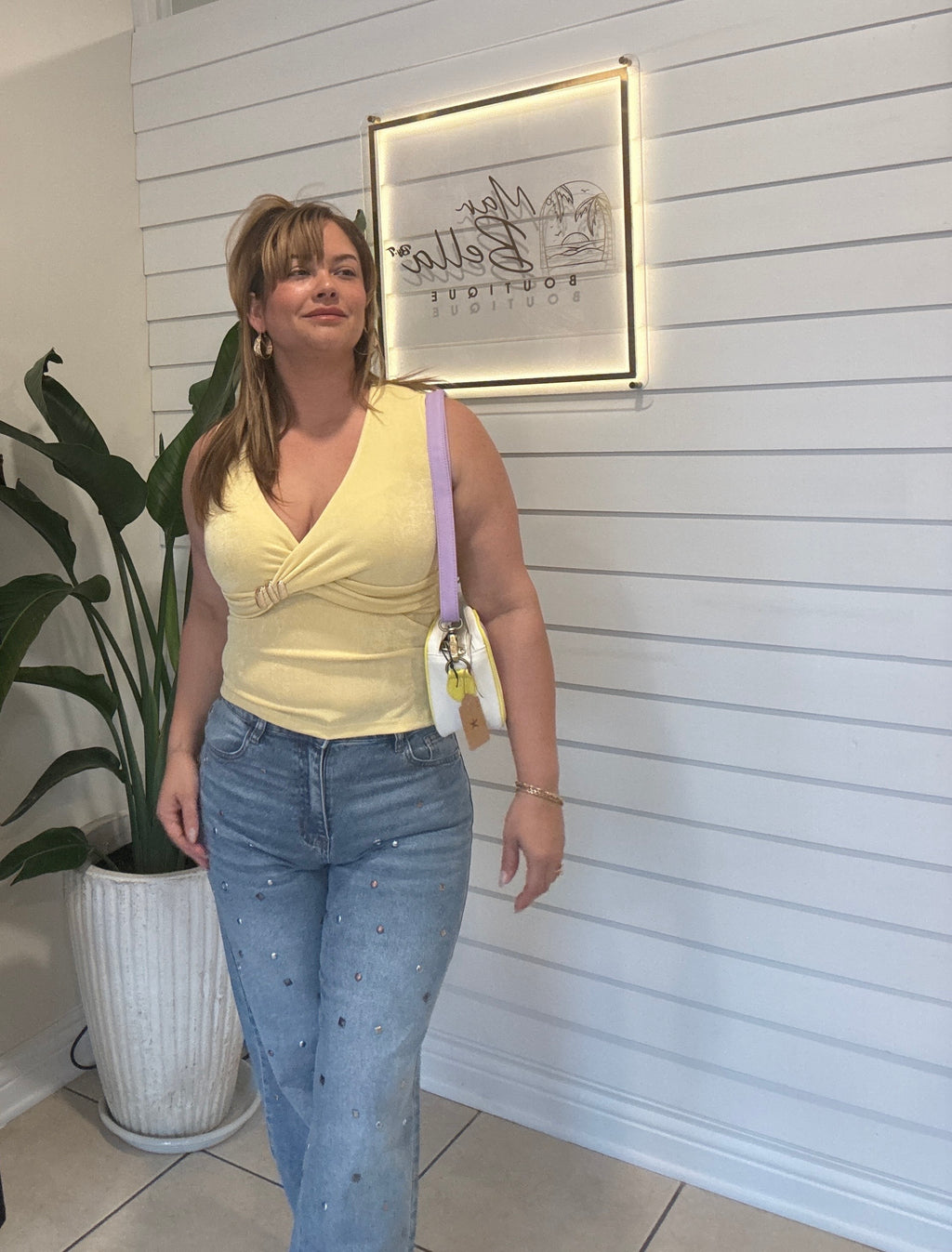 Yellow Blouse