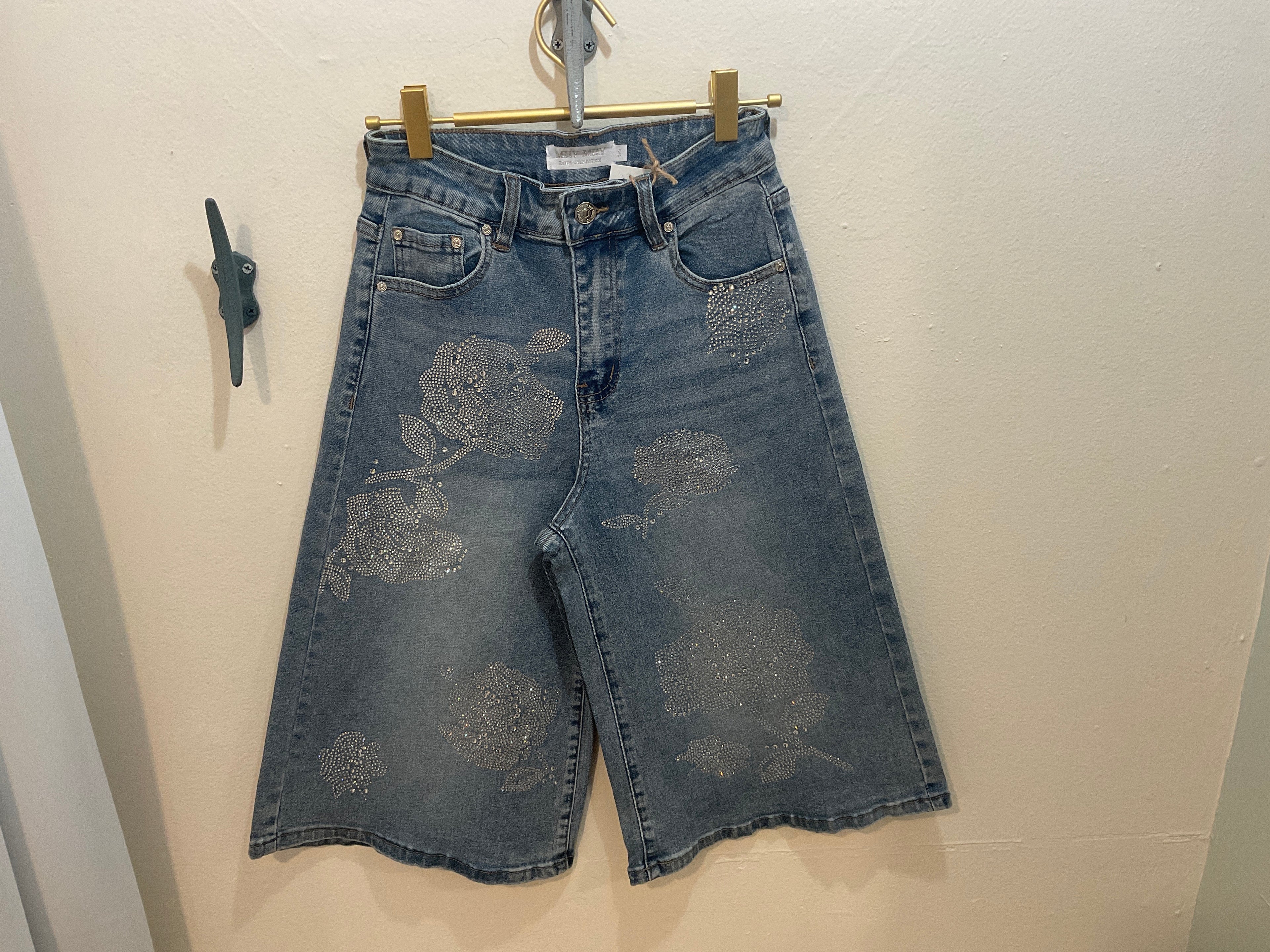 Jeans roses bright