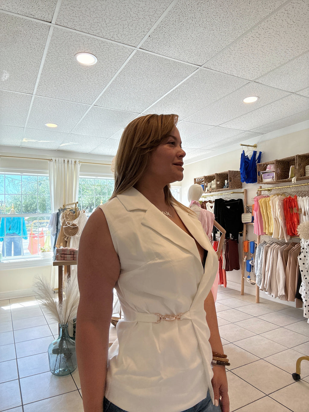 Mar White Blouse