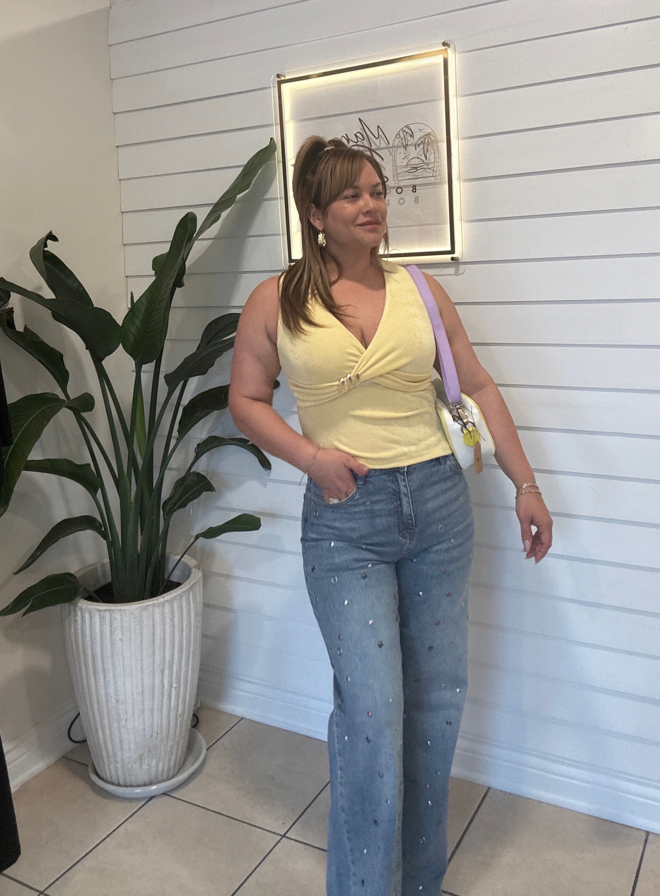 Yellow Blouse