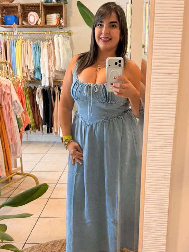 Dress long jeans soft